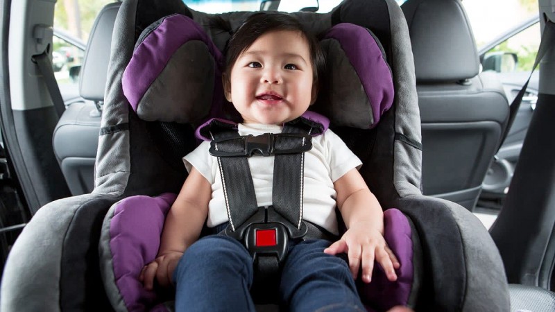 ilustrasi baby car seat